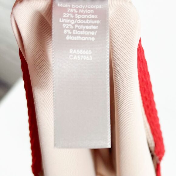 Chelsea28 NWT Red Easy Retro High Waist Bikini Bottoms Size XS - Picture 6 of 6